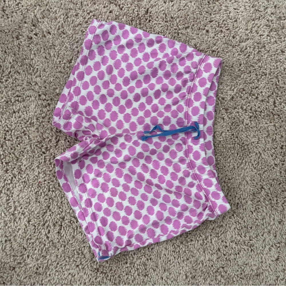 Kids Purple Polka Dot Shorts